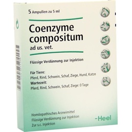 Heel Coenzyme compositum ad us. vet. 5 x 5 ml