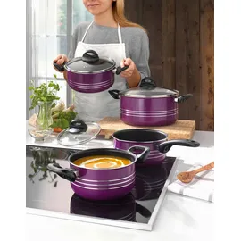 GSW Milano Color Topf-Set 4-tlg. lila