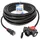 KALLE DAS KABEL Gummi Verlängerungskabel SCHUKO mit 3-Fach Kupplung H07RN-F 3G 2,5mm2 von KALLE DAS KABEL 15 Meter