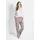 GOLDNER Stoffhose "Kurzgröße Lange Viskose Schlupfhose mit Paisley-Print und weitem Bein", Damen, Gr. 25, K-Gr, rosa (rosé, gemustert), Obermaterial: 100% Viskose CV., weit, Hosen Stoffhose, Stecktaschen