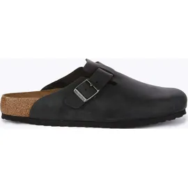 Birkenstock Boston Nubukleder geölt schwarz 41