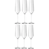 eva solo Champagnerglas Legio Nova Champagnergläser 6 Stück, Transparent, Weingläser, Transparent