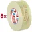 Tesa Klebeband transparent 57405 8 St.