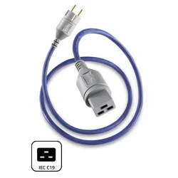 IsoTek Evo3 Premier Netzkabel 1,50m Schuko -> C19 IEC 16A Stecker
