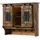MASSIVMOEBEL24.DE Wandregal 90 x 30 x 75 cm Beige