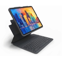 ZAGG Pro Keys Tastatur Hülle  für iPad 11 Pro dunkelgrau DE