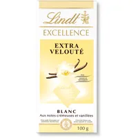 Lindt - Extra Velouté Excellence Tablet, Schokolade, Weiß, 100 g