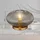GLOBO Tischlampe Rauchglas 1 St.