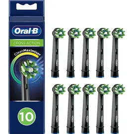 Oral B CrossAction CleanMaximiser Black Edition Aufsteckbürste 10 St.