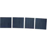 DSIT Abdeckplatten für 3HE DIN-Schienen-Schaltkasten, 4er-Satz