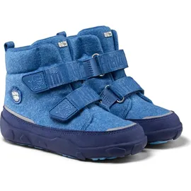 Affenzahn Winterstiefel Wolle Comfy Elefant in Blau