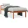 vidaXL Seniorenbett Wachsbraun 75x190 cm Massivholz Kiefer