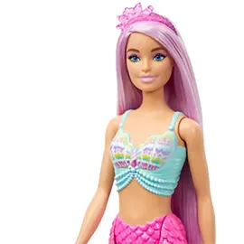 Barbie Meerjungfrauen-Puppe mit langen Haaren