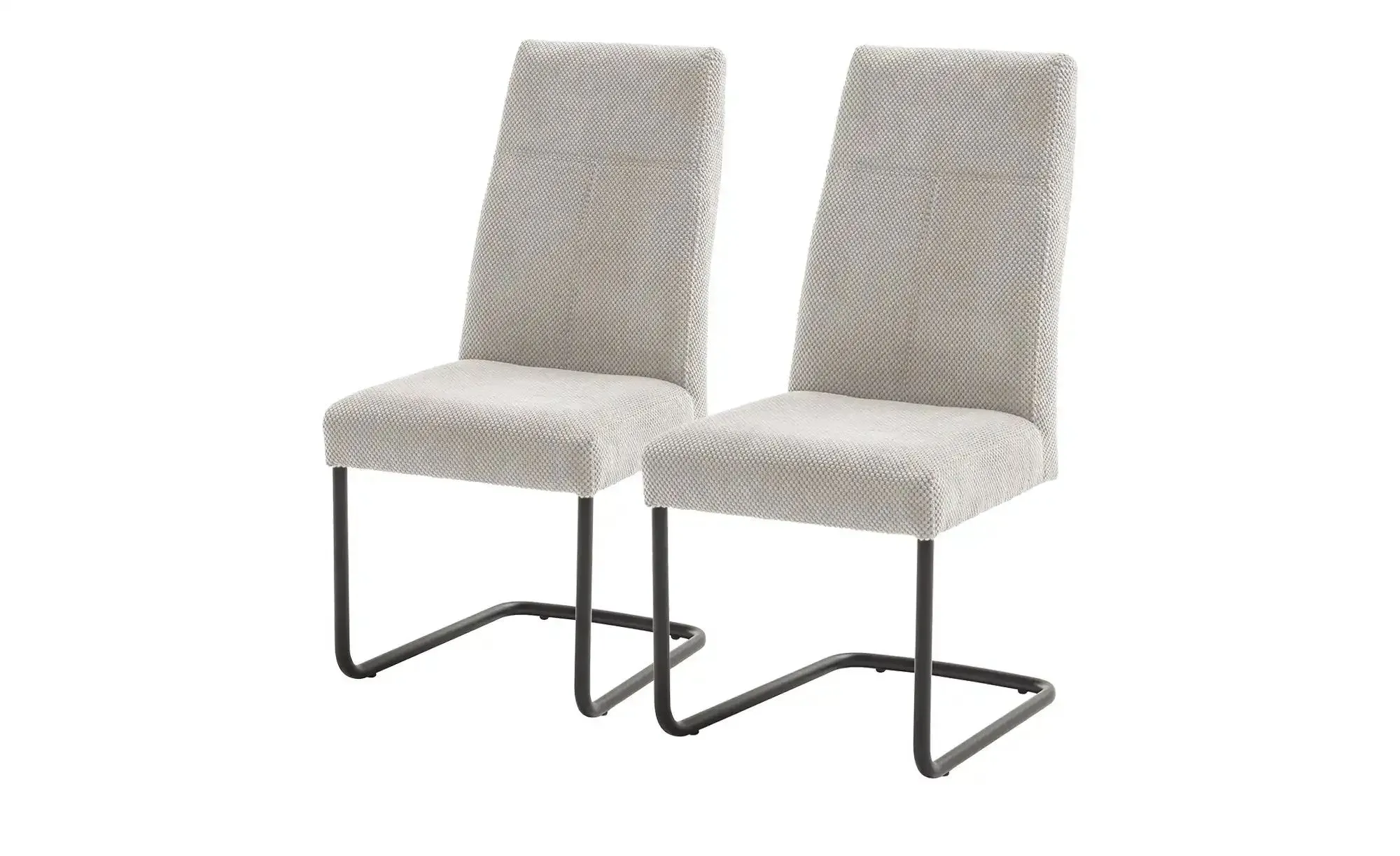 uno Schwingstuhl im 2er Set Amela , beige , Maße (cm): B: 50 H: 102 T: 62.5