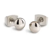 Boccia Titanium Ohrstecker 05013-01 Titan silber 2-tlg.