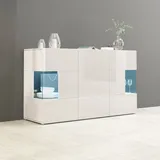 OTTO home Sideboard 135 x 80 x 40 cm Weiß