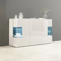 OTTO home Sideboard 135 x 80 x 40 cm Weiß