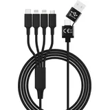Smrter USB-A auf USB-C 1,2 m Schwarz