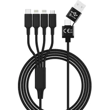 Smrter USB-A auf USB-C 1,2 m Schwarz