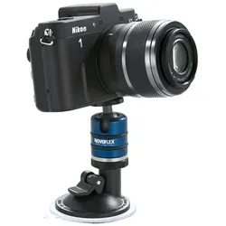 Novoflex SP Suction Cup Passive Halterung Kamera Schwarz, Blau, Silber