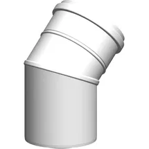 ATEC Bogen PolyClassic 45° konzentrisch DN 80/125