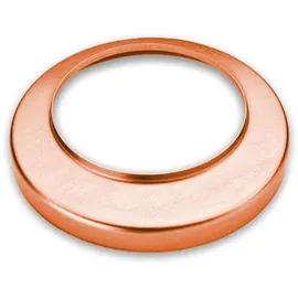 gromo Standrohrkappe flach Grömo, Kupfer, verschiedene Größen (Ausführung: Ø 87/116mm)