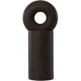 OYOY Hoop Pfeffermühle 16,5 cm Dunkelbraun unbefüllt