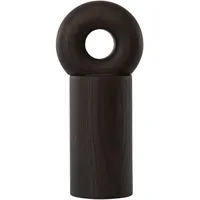 OYOY Hoop Pfeffermühle 16,5 cm Dunkelbraun unbefüllt
