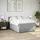 vidaXL Boxspringbett 140 x 200 cm Hellgrau