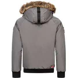 Arctic Seven Winterjacke ARCTIC SEVEN "ASArthuro", Herren, Gr. XL, grau, Obermaterial: 100% Polyester. Innenseite: 100% Polyester. Futter: 100% Polyester. Fellimitat: 100% Polyester, Jacken Winterjacke, mit abnehmbarer Kapuze und abnehmbarem Kunstfell