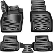 Elmasline 3D Gummimatten für VW TAIGO 2021-2026 | Extra hoher 5cm Rand | Zubehör Fußmatten