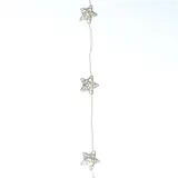 MARELIDA LED-Lichterkette Draht 2 m Weiß