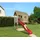 Weka Spielhaus Rocky mit Rutsche rot 815.1324.00.02
