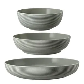 SELTMANN WEIDEN Beat Perlgrau Foodbowl Set 3-tlg. grau 20/25/28 cm