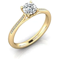 Verlobungsring VR21 333er Gelbgold - 2766