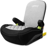 LETTAS I-SIZE Kindersitz ISOFIX Gruppe 3 (125-150 cm, 22-36 kg) Autositzerhöhung von 6 bis 12 Jahren