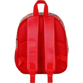 Disney Cars 3 Racer-Elite 3D Rucksack, Rot, 25 x 30 cm, Kapazität 7 L