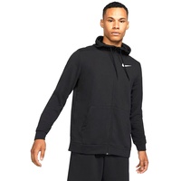 Nike Herren Dri-fit Kapuzenpullover, Black/White, XL