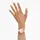 Swarovski Teddy 5739838 Edelstahlgehäuse Roségoldplattiert Lederarmband Rosa