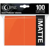 Ultra Pro E-15619 Eclipse Standard Matte Sleeves 100 Packung, Pumpkin Orange