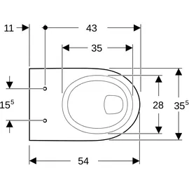 Geberit Renova Nr. 1 (203140000)