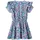 vidaXL Kinderkleid mit Rüschenärmeln Kobaltblau 128
