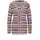 GOLDNER Luftige multicolore Strickjacke Weiß 19