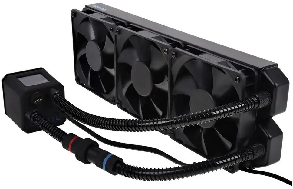 AlphaCool CPU Kühler Alphacool Eisbaer 360 CPU 360mm, Wasserkühlung schwarz