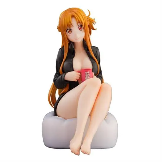 Sword Art Online - Statue Asuna Yuuki Kirito Black Shirt (17 cm)