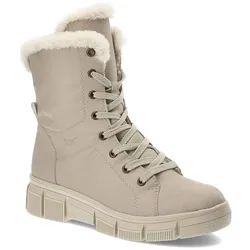 Beige Sneakers Rieker Damenschuhe Herbstschuhe, 37