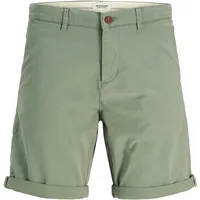 JACK & JONES Chinoshorts in grün - S