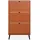 CaliCosy Finori Schuhkipper 70 x 125 x 24 cm terrakotta