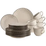 Mäser Osita Kaffeeservice 18-tlg. beige
