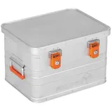 AluBox B29 - Aluminium Transportbox 29 Liter Alukiste mit Gummidichtung - Inhalt vor Staub und Spritzwasser geschützt, abschließbar